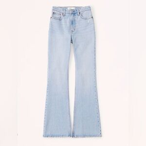Light Blue High Rise Vintage Flare Jeans